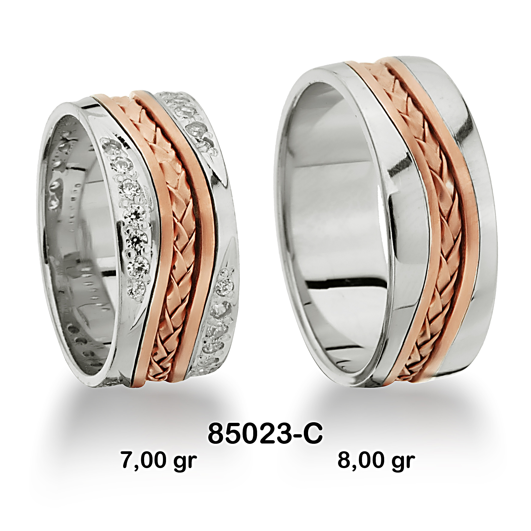 Rose Alyans Modeli-85023-C